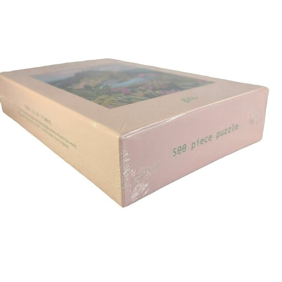 FITS Oasis Landscape Jigsaw‎ Puzzle Mountain Landscape Scenic 500 Piece Sealed - Picture 7 of 9